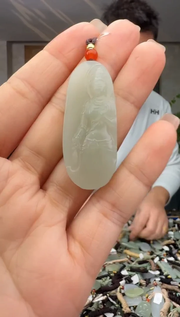 颈饰未镶嵌和田玉拍一发一多样性发货