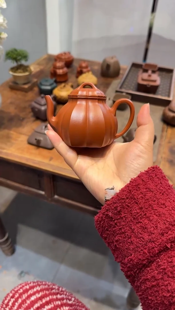 茶壶紫砂台****司筋纹水仙