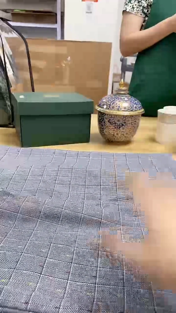 瓷片395-蓝抱枕套 观器轩欢迎您