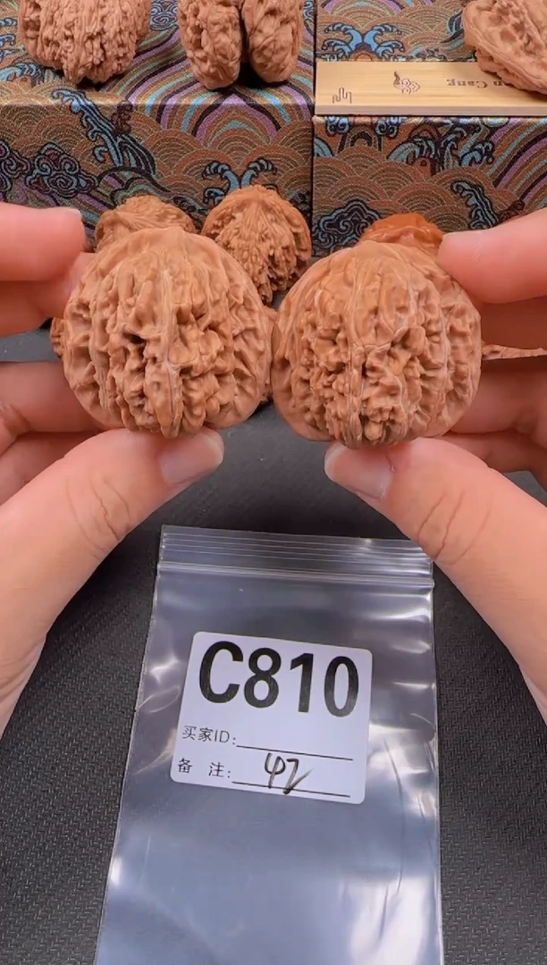 吊坠文玩核桃42秦皇楼810