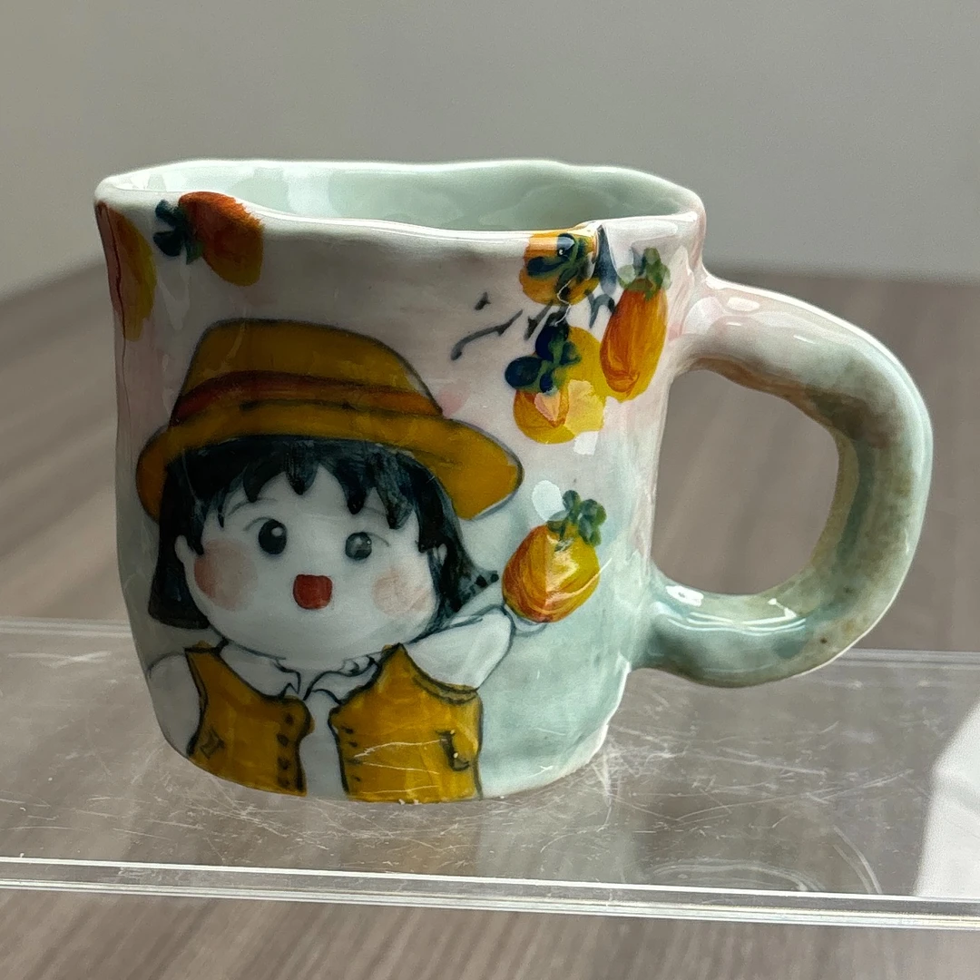 88号商品创意手工手绘水杯景德镇陶瓷杯