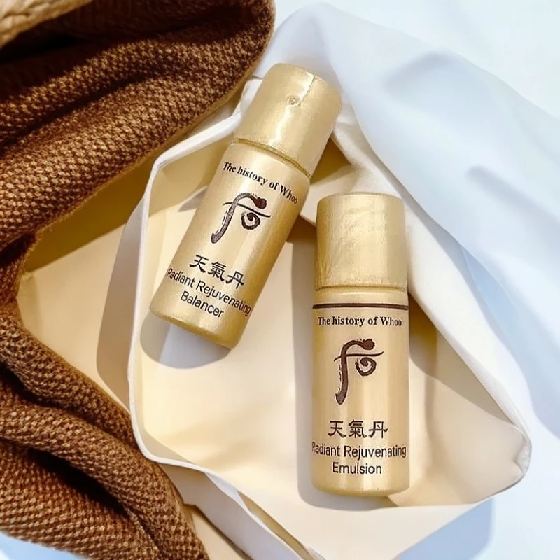 后/WHOO天气丹水乳小样保湿滋养提拉紧致细腻30对