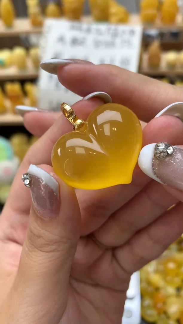 琥珀银S925镶嵌珠宝奇石109琥珀蜜蜡微瑕