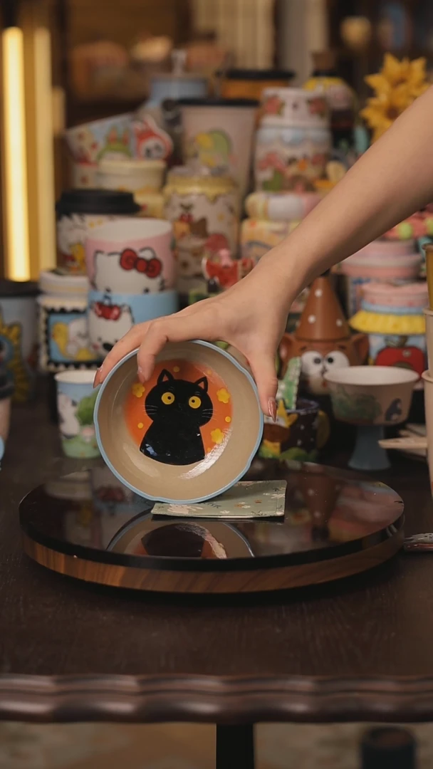 景德镇釉下彩绘设计师款式陶瓷