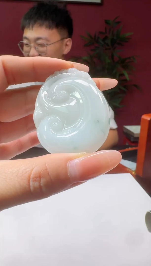 颈饰未镶嵌翡翠43873