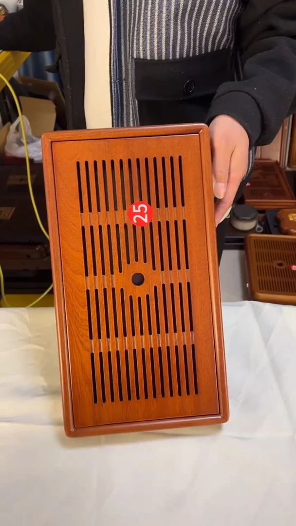 36*20简约花梨木茶盘