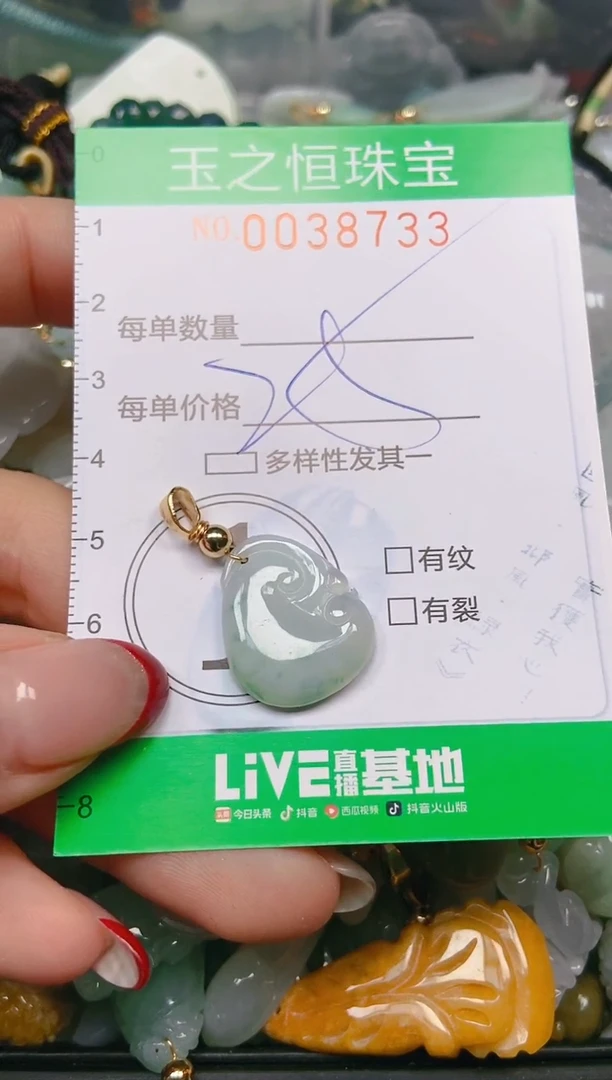 【闪购商品】翡翠颈饰未镶嵌闪购0038733