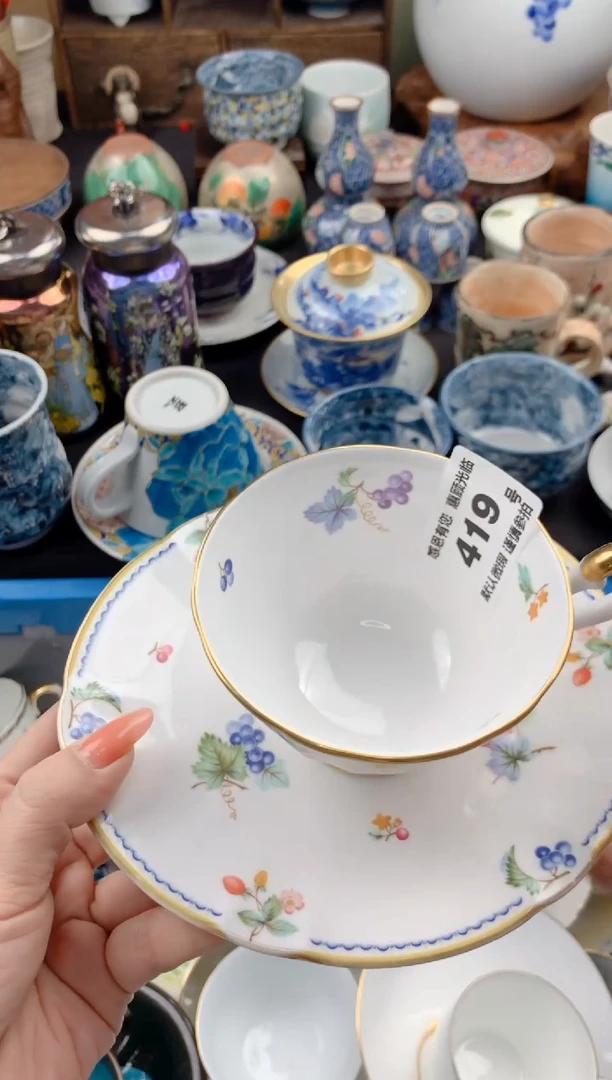 【闪购商品】瓷片419号九姑娘工艺品瓷器