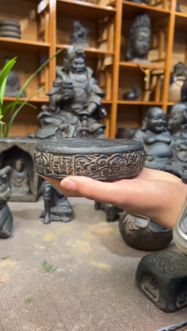 陶土【火山泥】吉祥底座