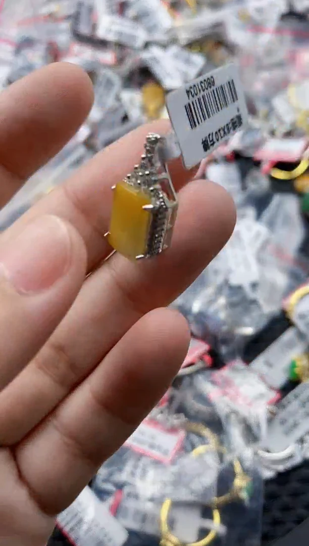 翡翠戒指银S925镶嵌44444    9