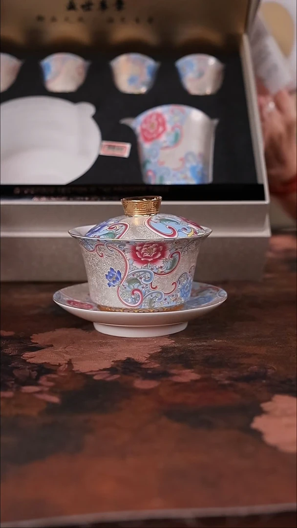 陶瓷茶具（无礼盒）@@284