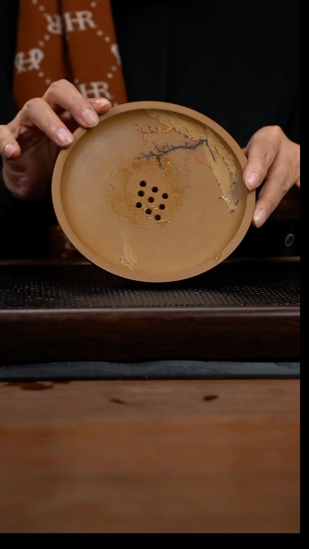 茶壶紫砂你***3黄龙山原矿段泥壶承8