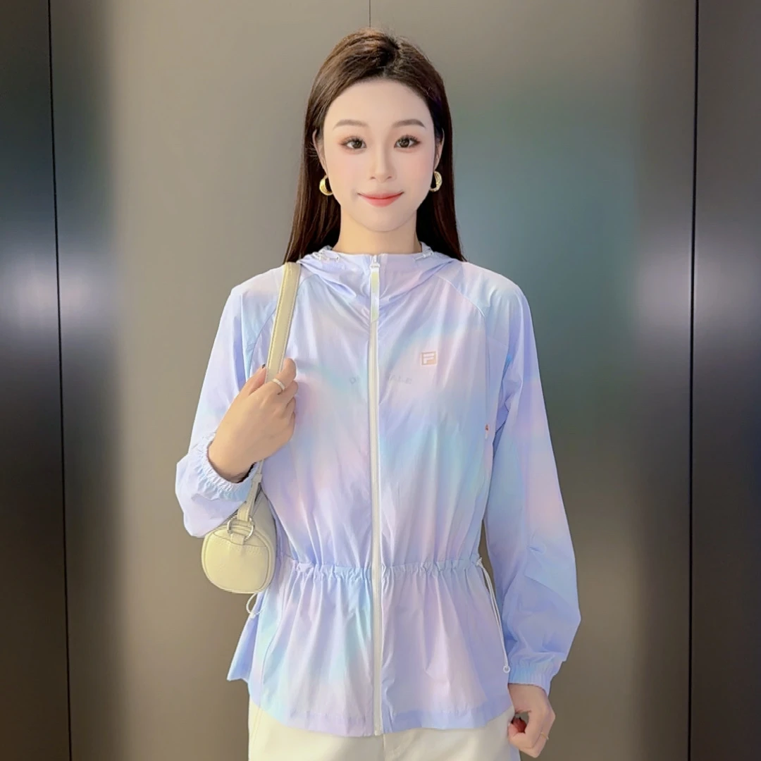 FILA/斐乐【小蛮腰防晒衣】女轻薄梭织外套A11W521705F