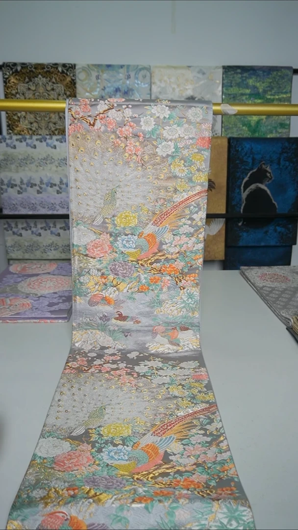 织绣织锦45花鸟。