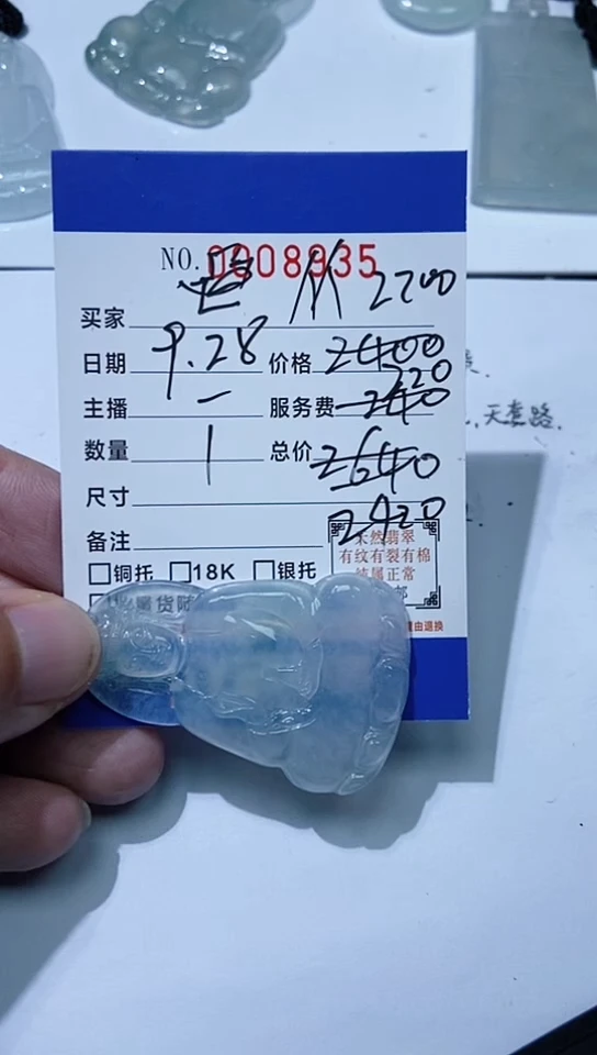 颈饰未镶嵌翡翠M*i111111