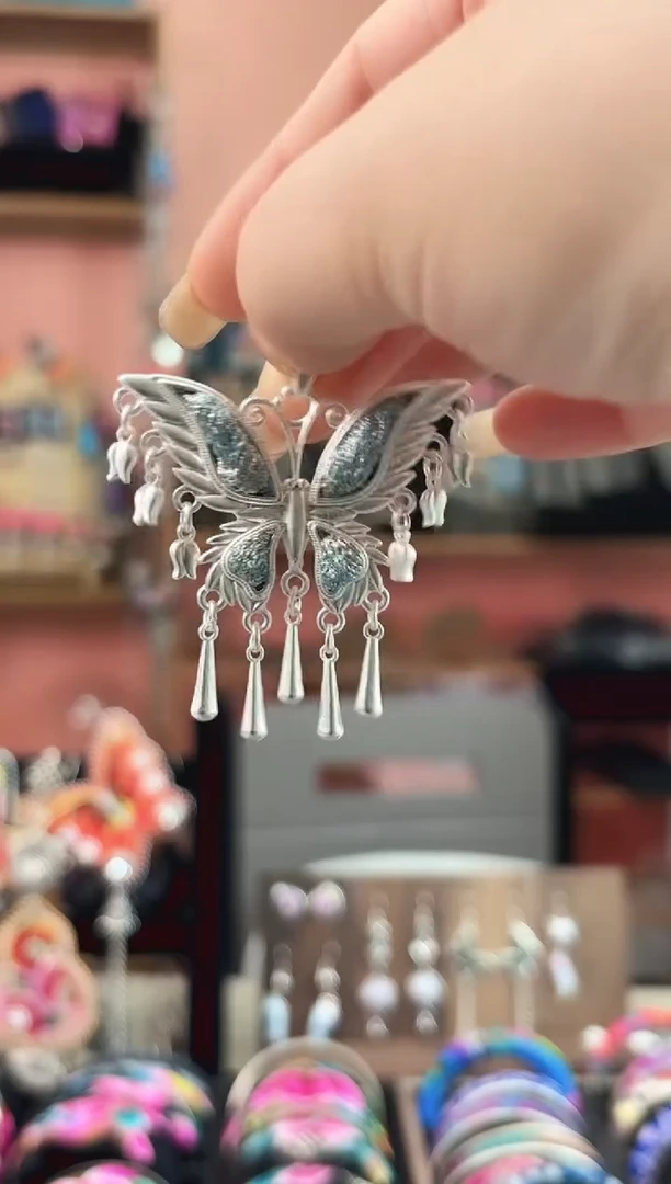 织绣艺枝独绣手工饰品32