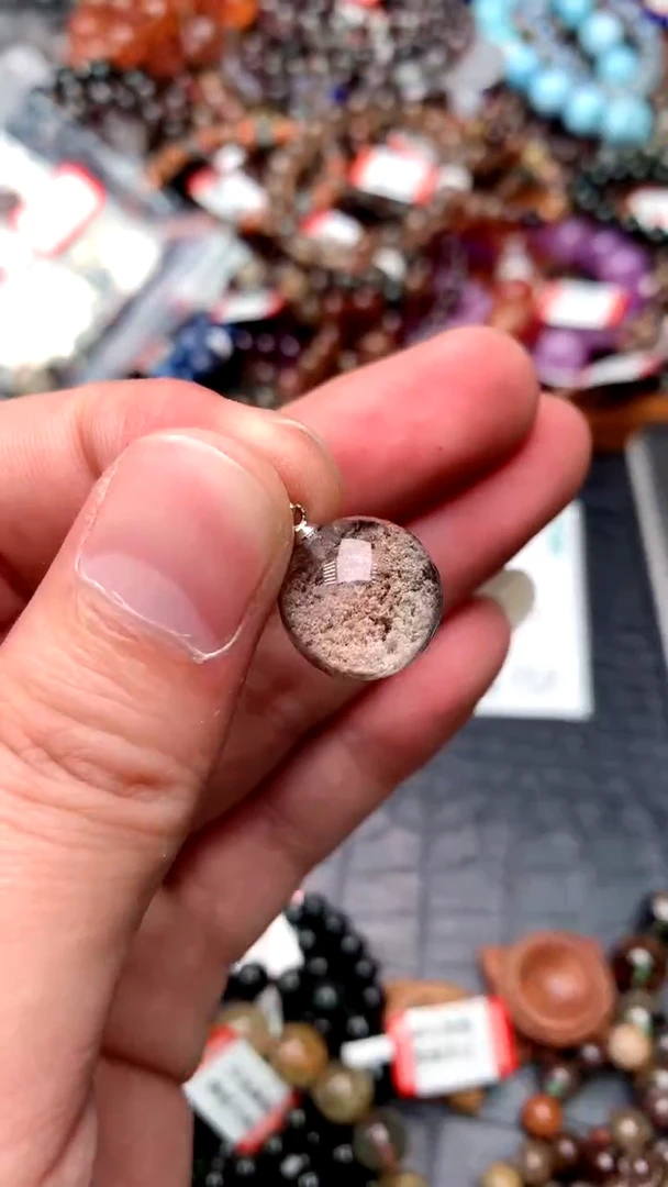 【闪购商品】水晶吊坠(赠链)合金356