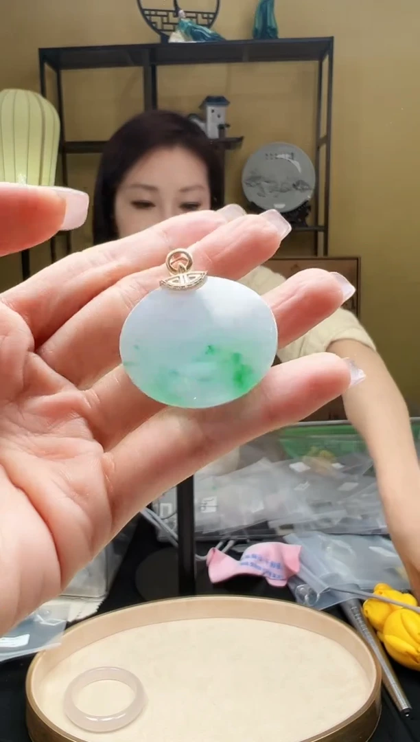 【闪购商品】翡翠颈饰18K金镶嵌DFZ0202-68