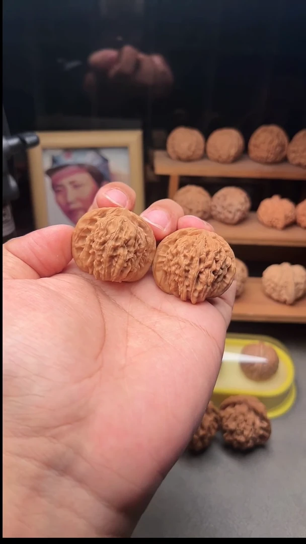 吊坠文玩核桃四座楼40