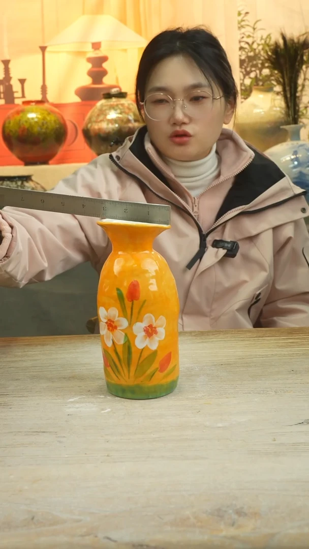 高度19 口径8 花瓶花器