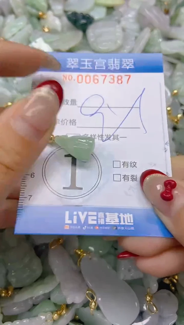 【闪购商品】翡翠颈饰未镶嵌闪购0067387