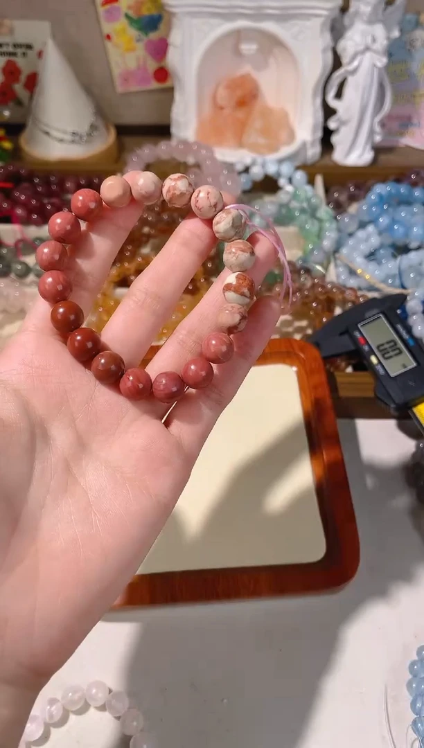 【闪购商品】烟晶手链银S925镶嵌干枯玫瑰阿拉善