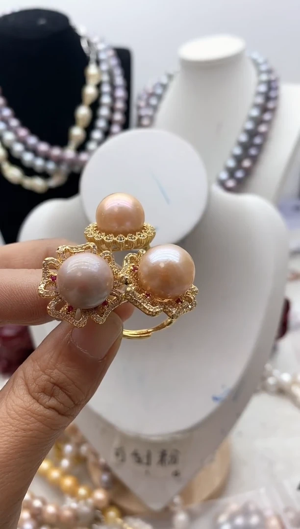 【闪购商品】淡水珍珠颈饰钛钢178