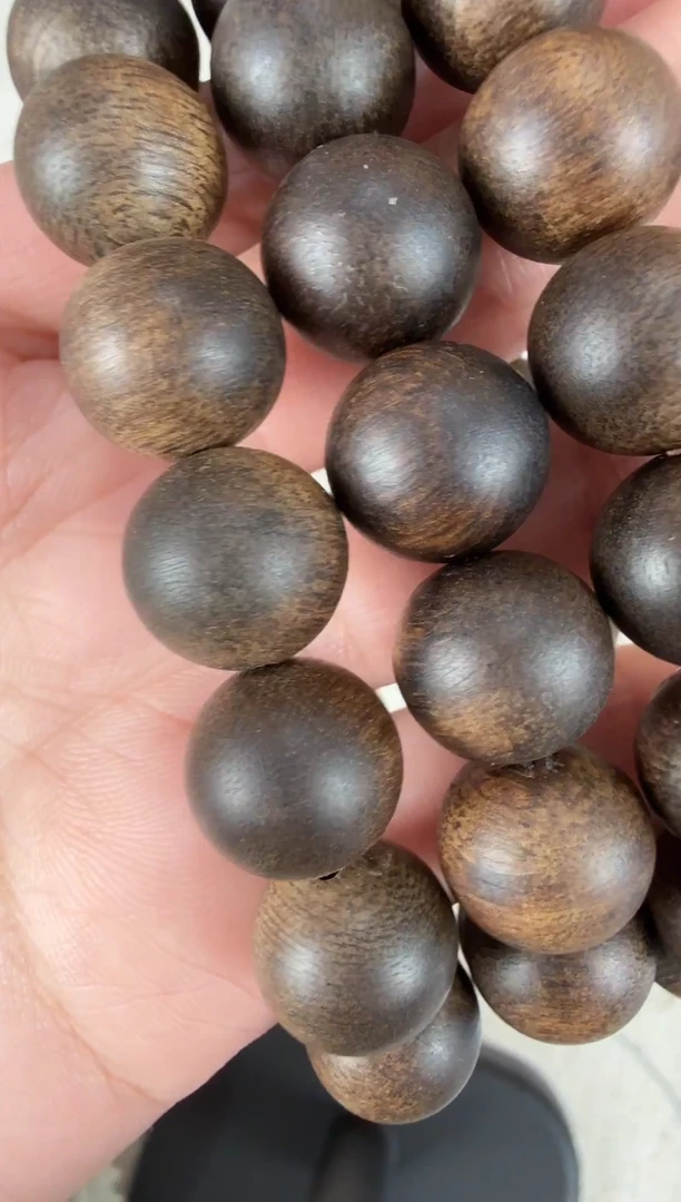 沉香沉香碎屑18沉香沉水浮圆珠单圈卡8/16克多样性发其一