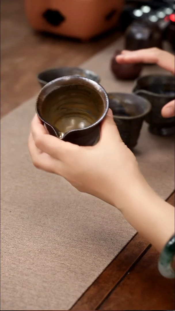 茶壶紫砂19号釉色公道杯