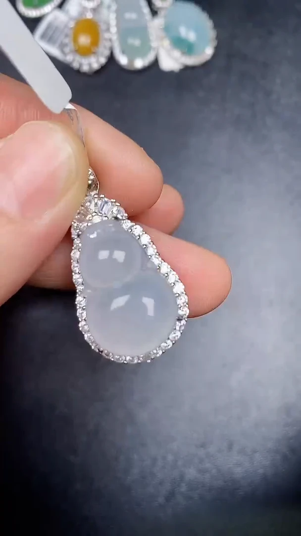 银S925镶嵌戒指翡翠1720