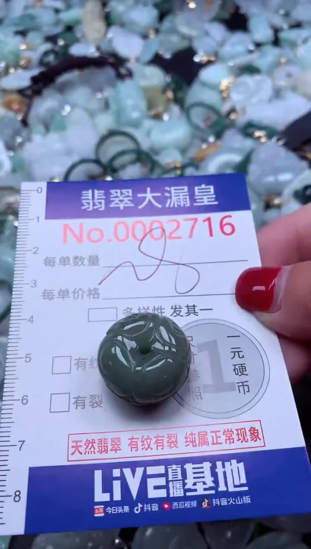 颈饰未镶嵌翡翠2716