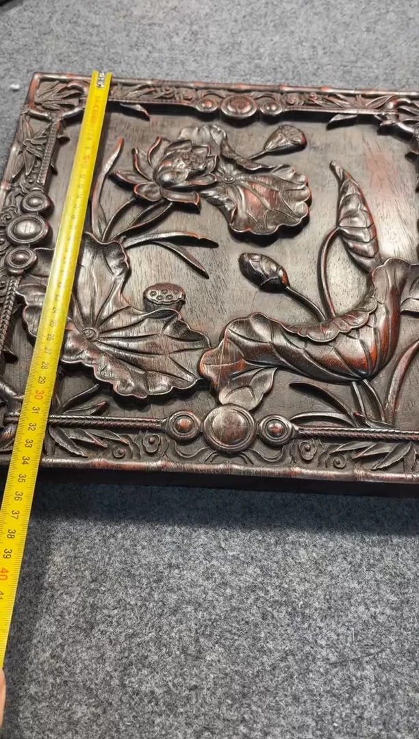 【闪购商品】花梨木类拆件雕刻板 以直播间截图为准D384