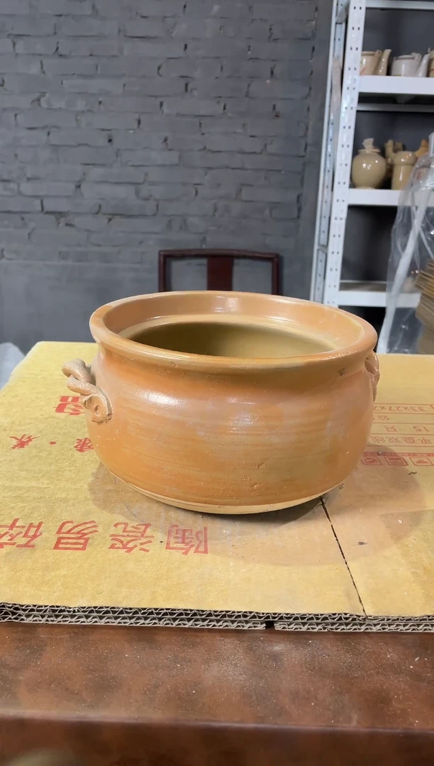 陶土2号链接陶土砂锅无盖
