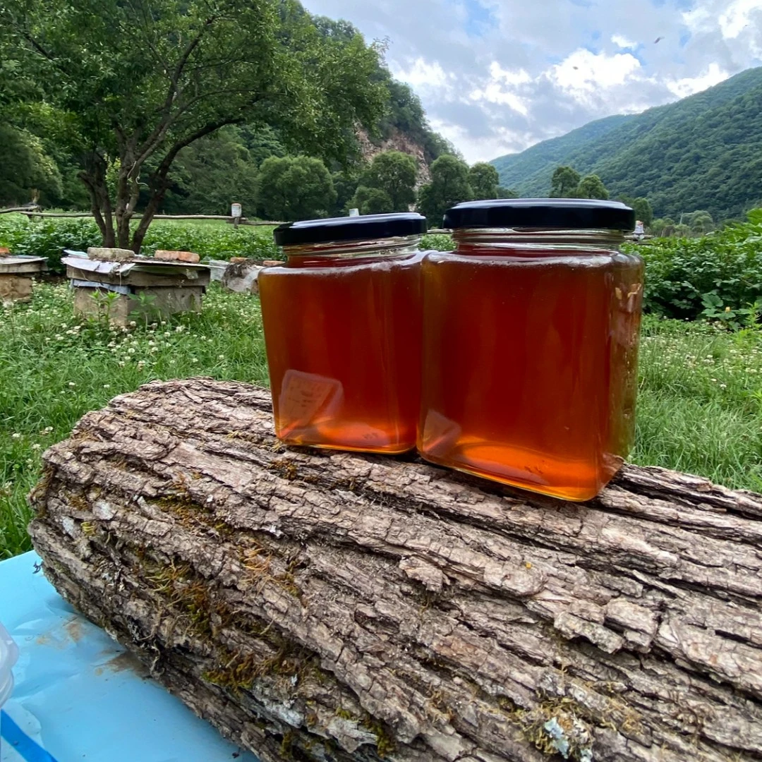 {新号开播福利}秦岭深山木桶土蜂蜜（一年取一次）成熟封盖中华蜂