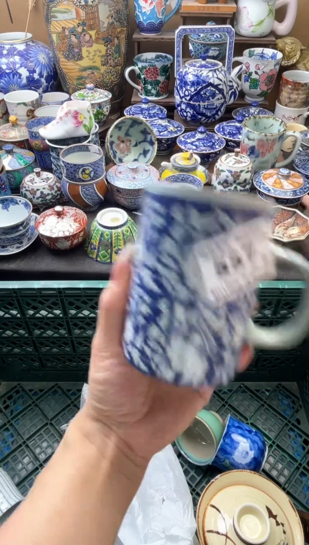 瓷片燕*557号六六工艺品瓷器