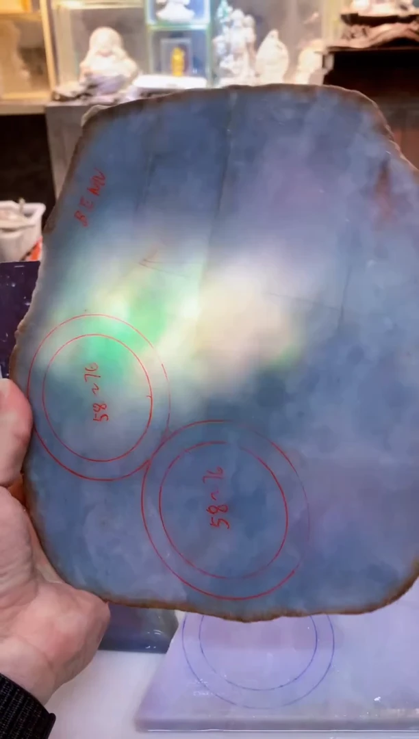 未镶嵌挂件翡翠0朗0翡翠珠宝404