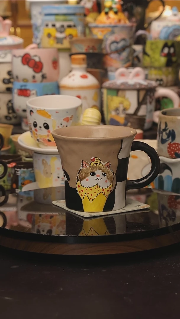 景德镇釉下彩绘设计师款式陶瓷
