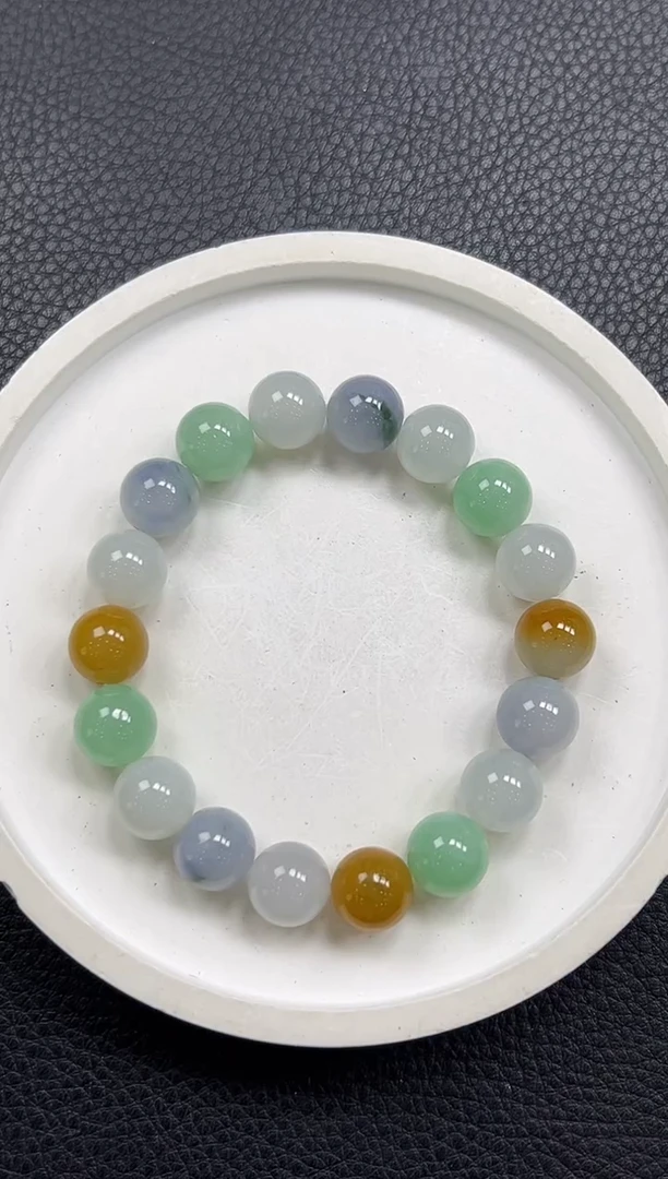 未镶嵌手串翡翠多宝手串