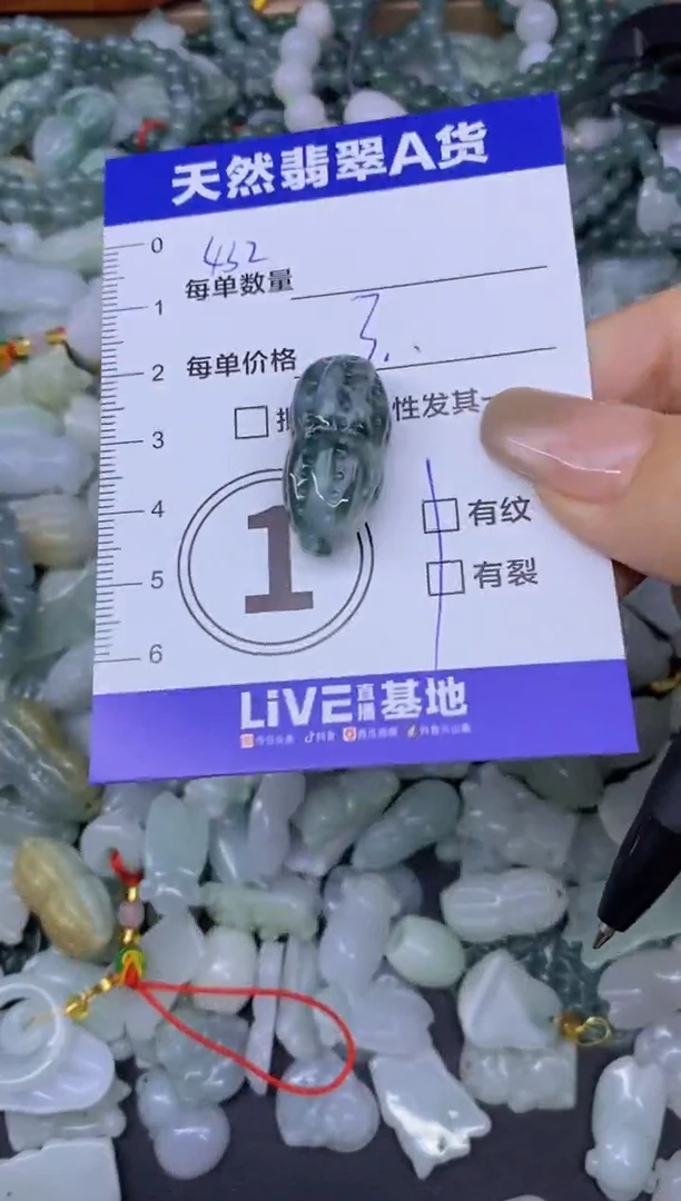 颈饰未镶嵌翡翠天然翡翠A货批量多样性发一件