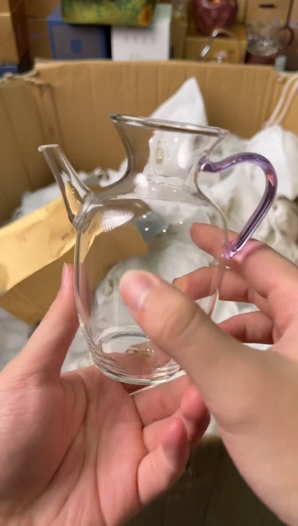 禾墨仿宋执壶浅紫色