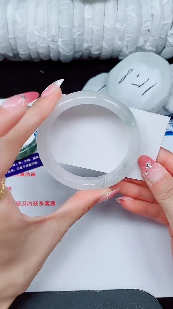 未镶嵌手镯石英质玉476-58/59