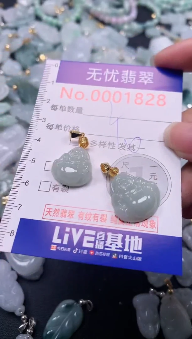 颈饰未镶嵌翡翠1828