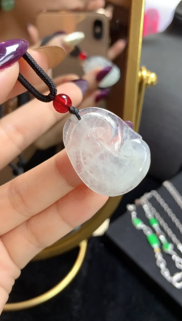 颈饰未镶嵌翡翠翡翠如意