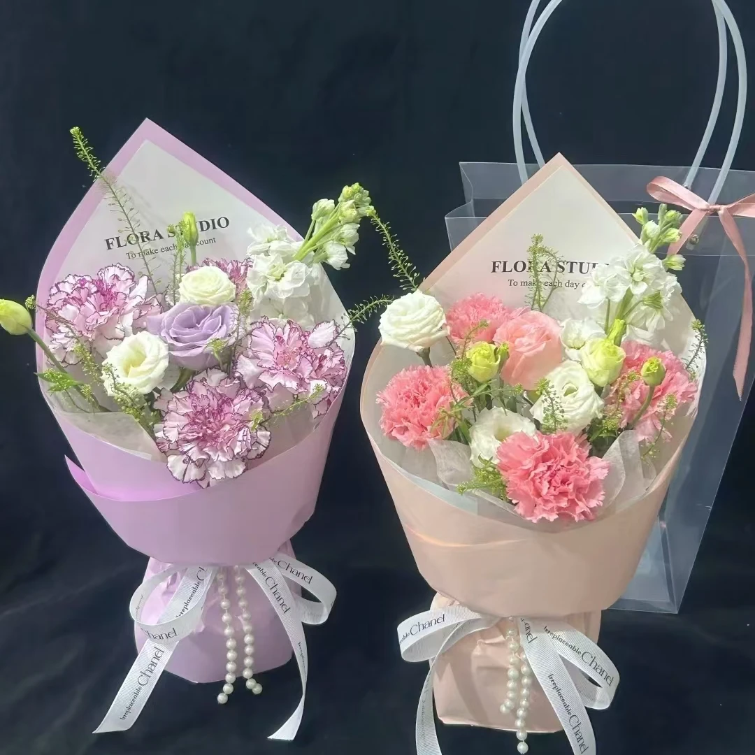 郑州南龙湖花店自送【小花束】企业团购推荐康乃馨小花束鲜花礼物鲜花同城配送