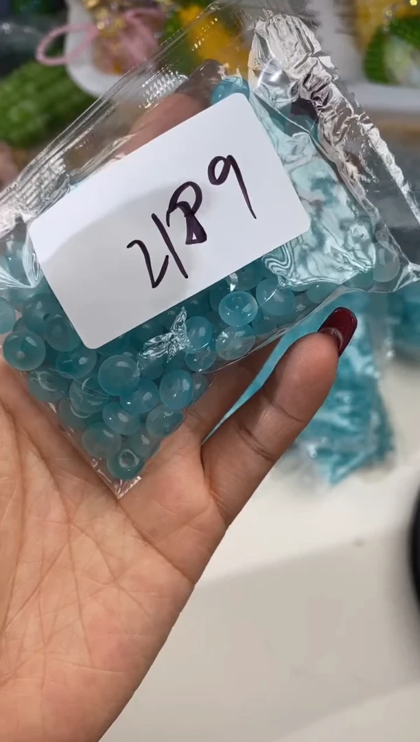 玻璃2189卡8算盘珠150颗