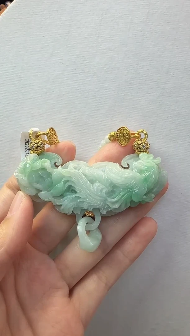 颈饰未镶嵌翡翠国风原创