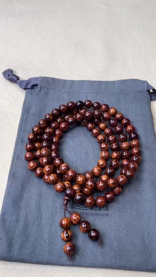 黄花梨/降香黄檀手串/手链黄花梨 0.8x108