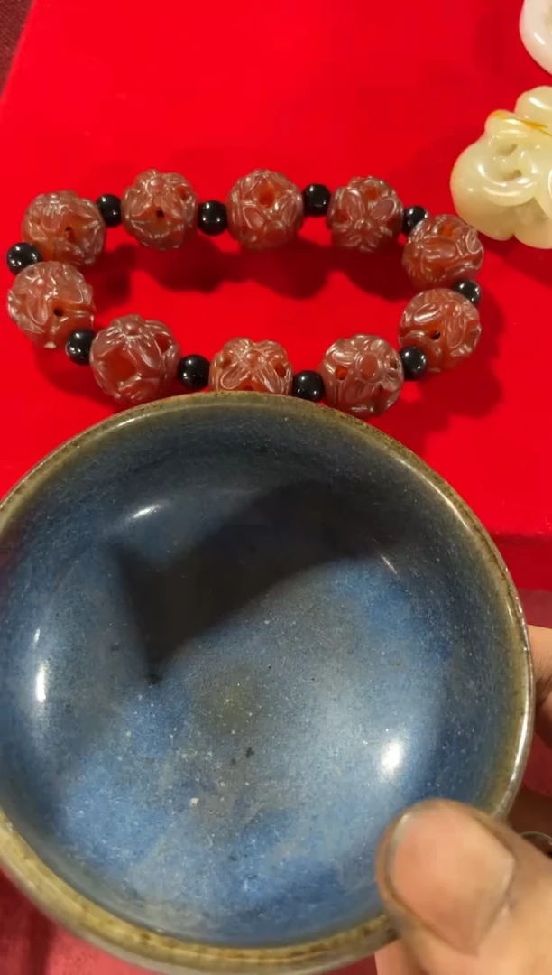 瓷片手工，手绘，陶瓷