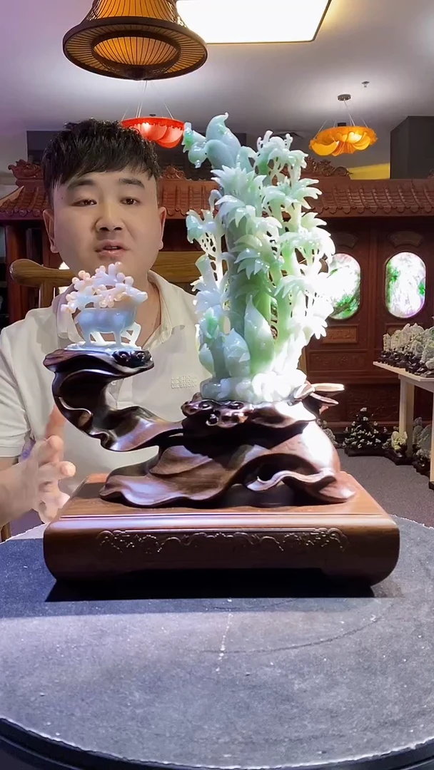 未镶嵌定制翡翠用****603/1020/W/竹节