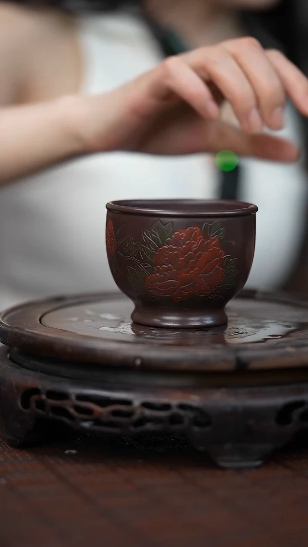 茶壶紫砂宜兴岁颐传砂原矿全手杯子